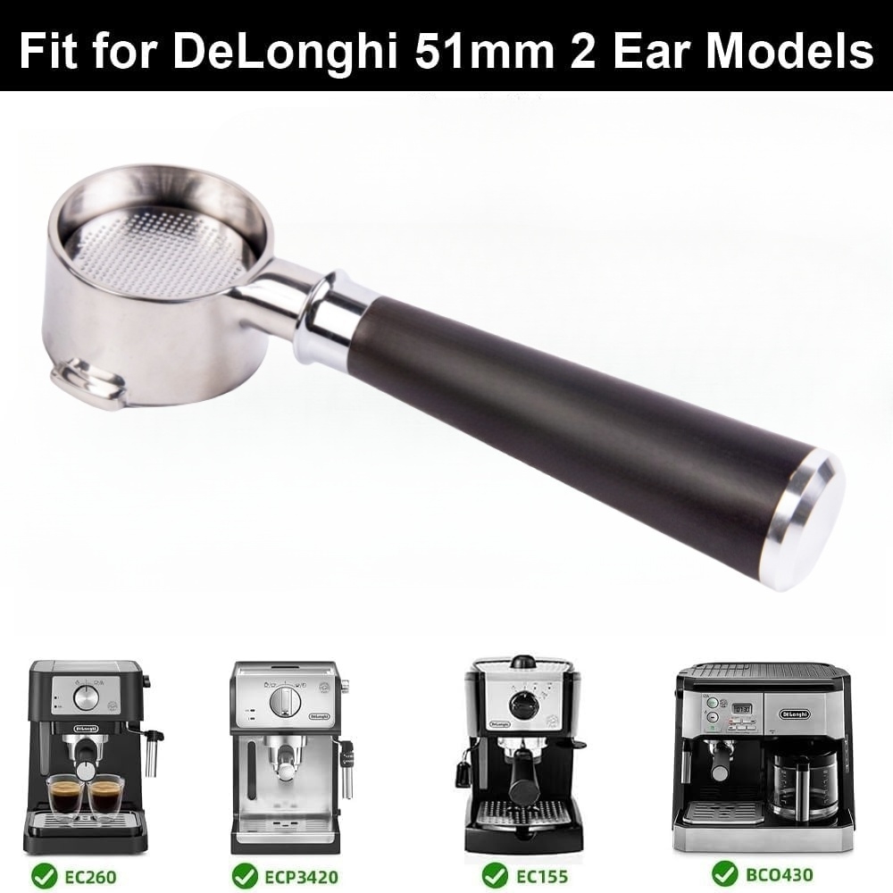 Delonghi Espresso Ecp3420 - Portaffiter sem fundo de 51mm, duas