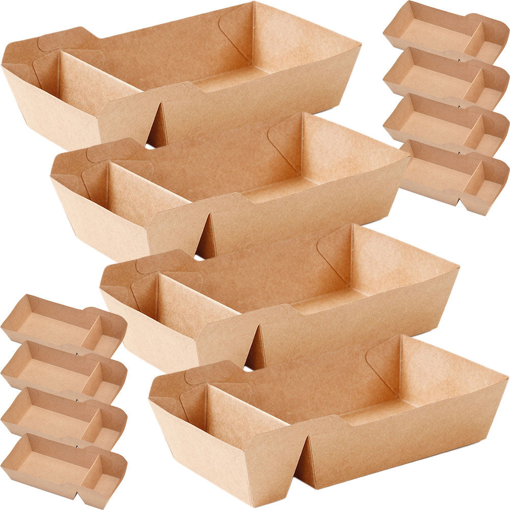 Food Snacks Quantity - 50 Unidades de Caixas de Papel