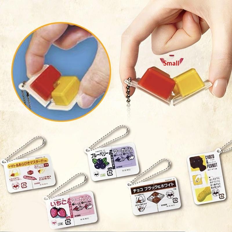 Food & Snacks Coloring - Mini Brinquedos Sensoriais Jam Snap com