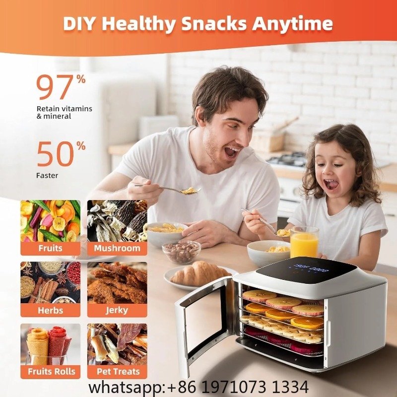 Desidratador Digital de Alimen - Food Dehydrator Snacks avaliação e preço