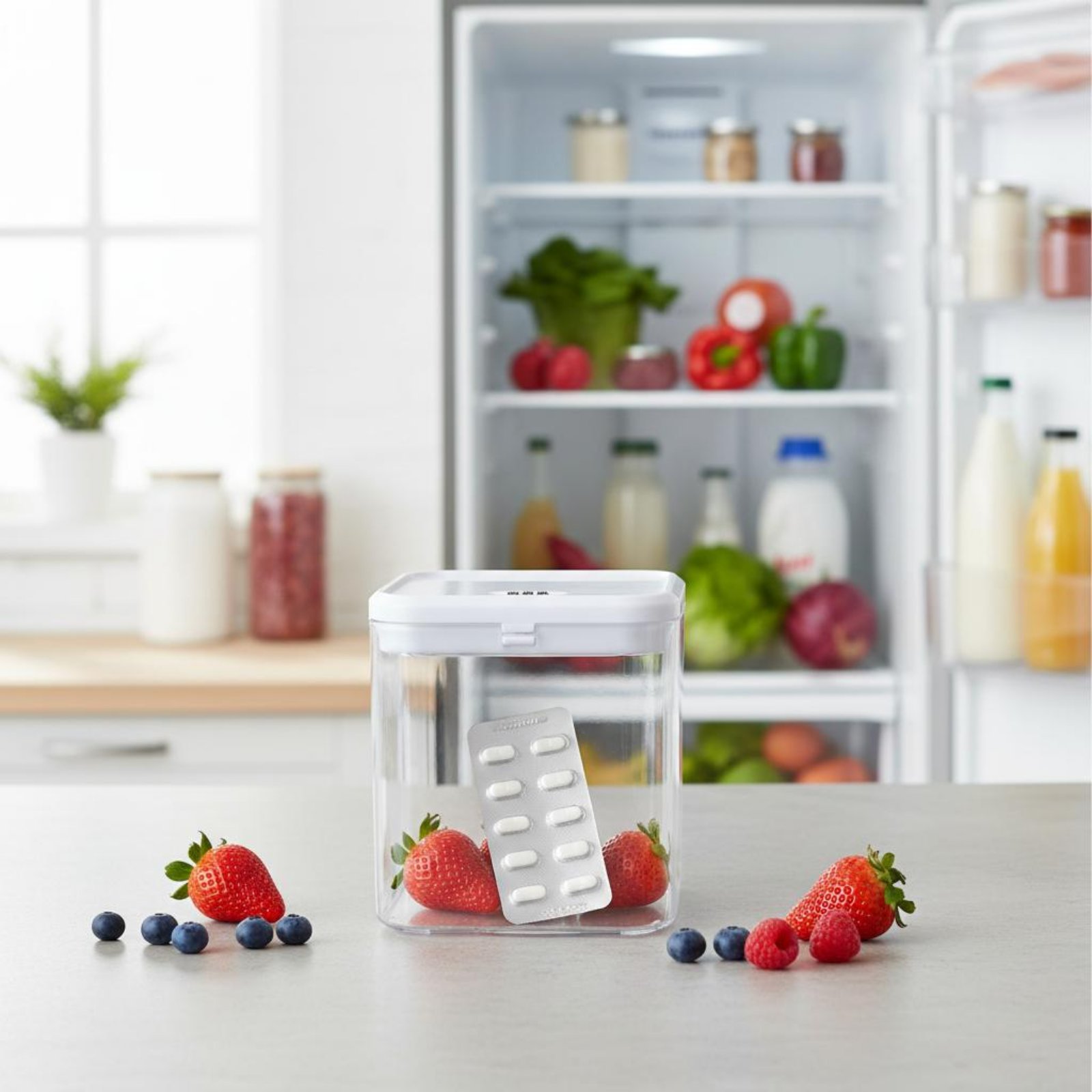 Caixa Transparente com Fechadu - Food & Snacks Coloring avaliação e preço
