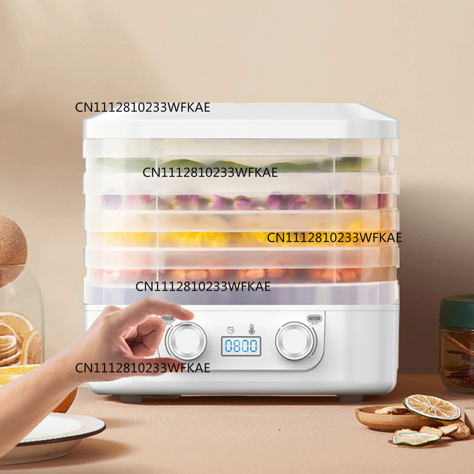 Dispositivo de Secagem de Frut - Food Dehydrator Snacks avaliação e preço